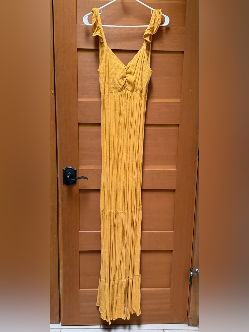 Mustard Yellow Maxi Dress